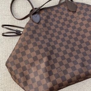 Louis Vuitton Neverfull GM Damier Ebene Tote